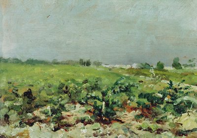 Celeyran, View of the Vineyard by Henri de Toulouse Lautrec